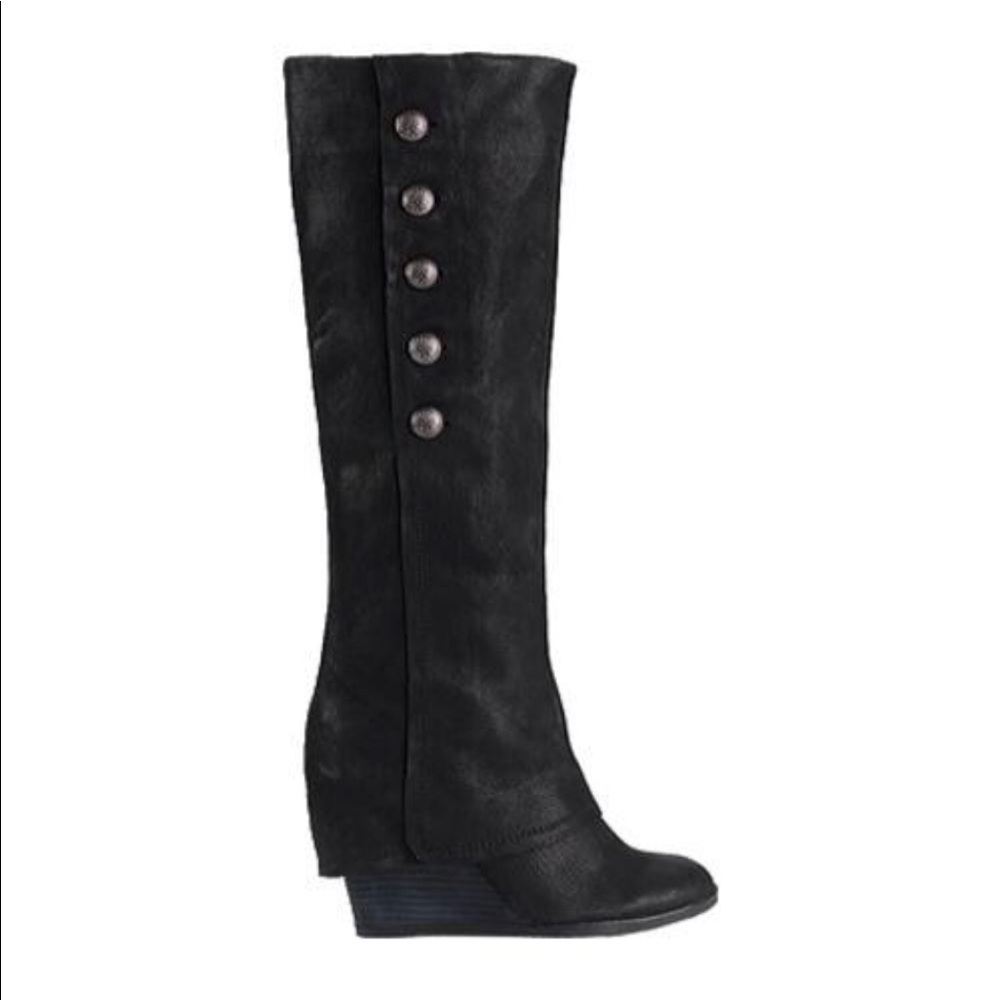Vince Camuto Silk Goat Boots